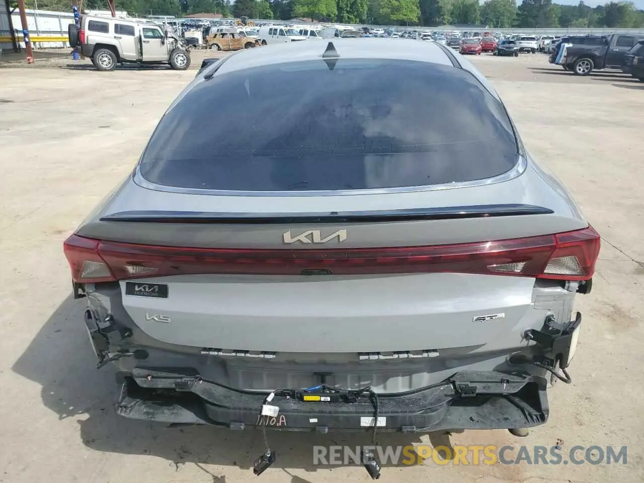 6 fotografías del automóvil dañado 5XXG64J24PG192262 KIA K5 2023