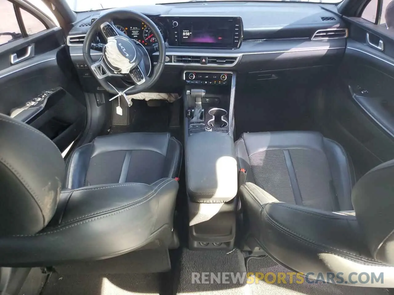 8 fotografías del automóvil dañado 5XXG64J24PG192262 KIA K5 2023