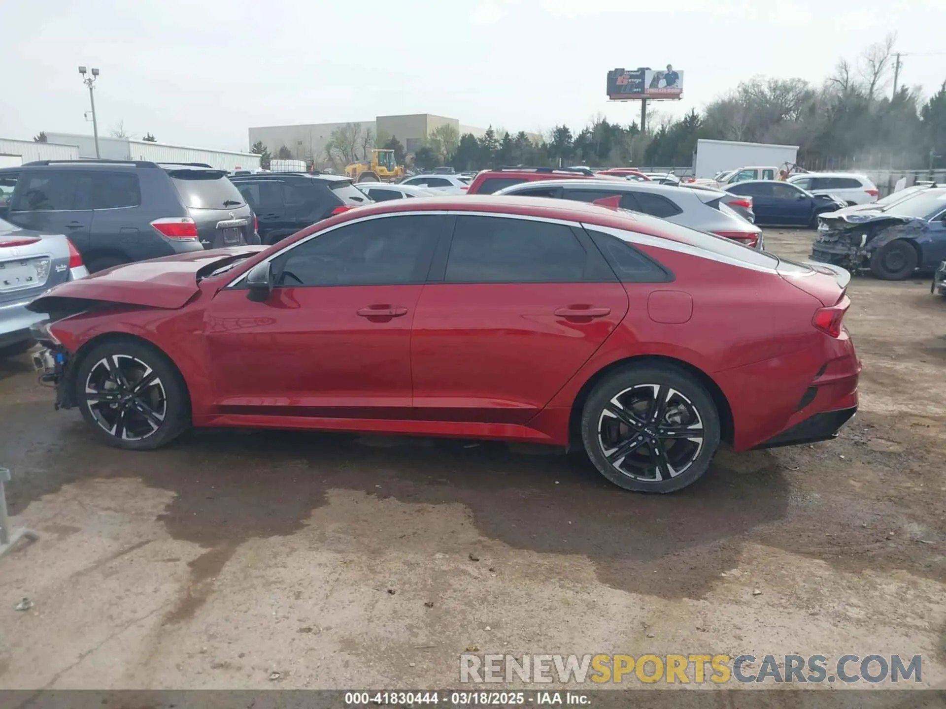 14 fotografías del automóvil dañado 5XXG64J25PG180279 KIA K5 2023