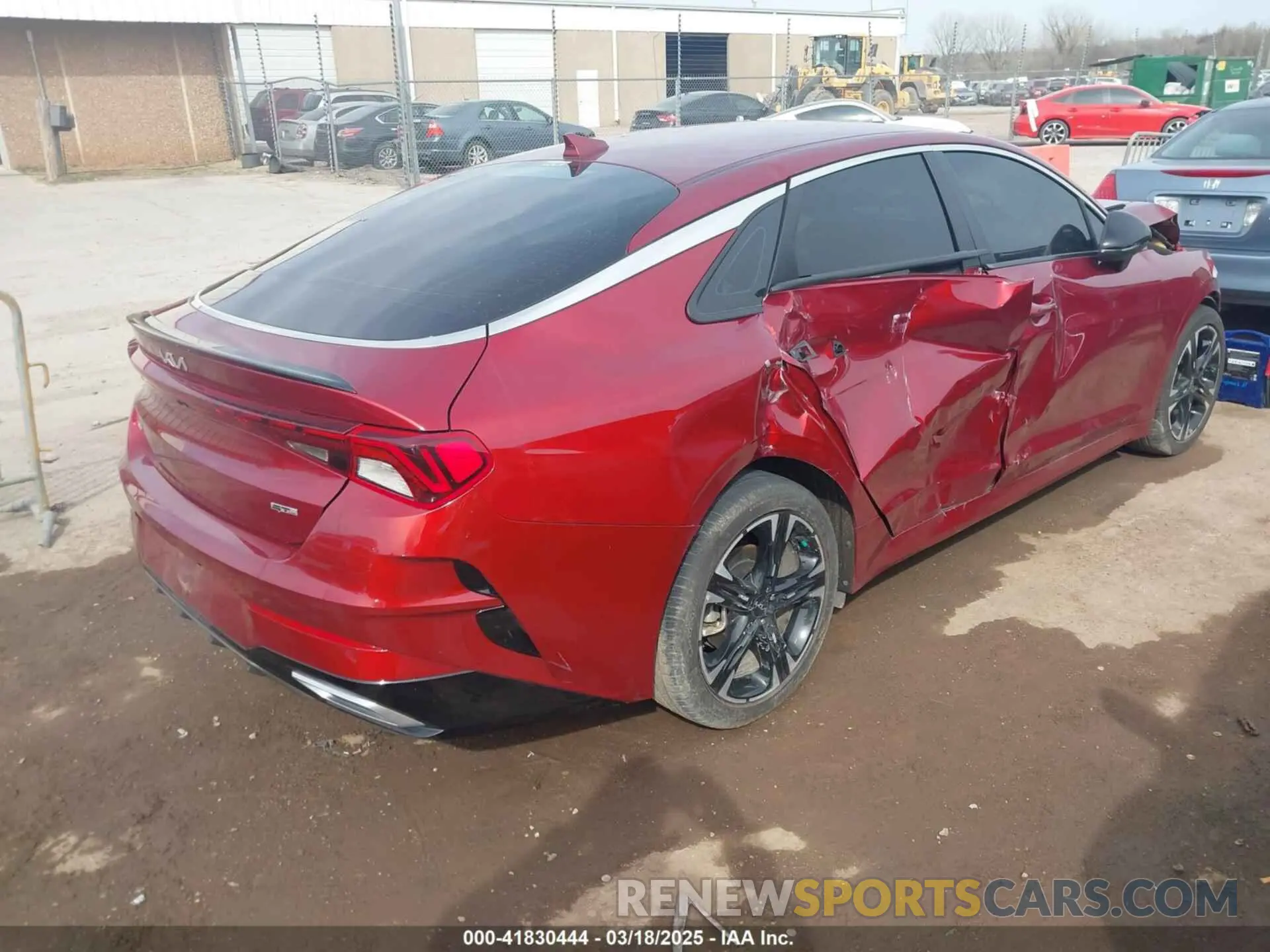 4 fotografías del automóvil dañado 5XXG64J25PG180279 KIA K5 2023