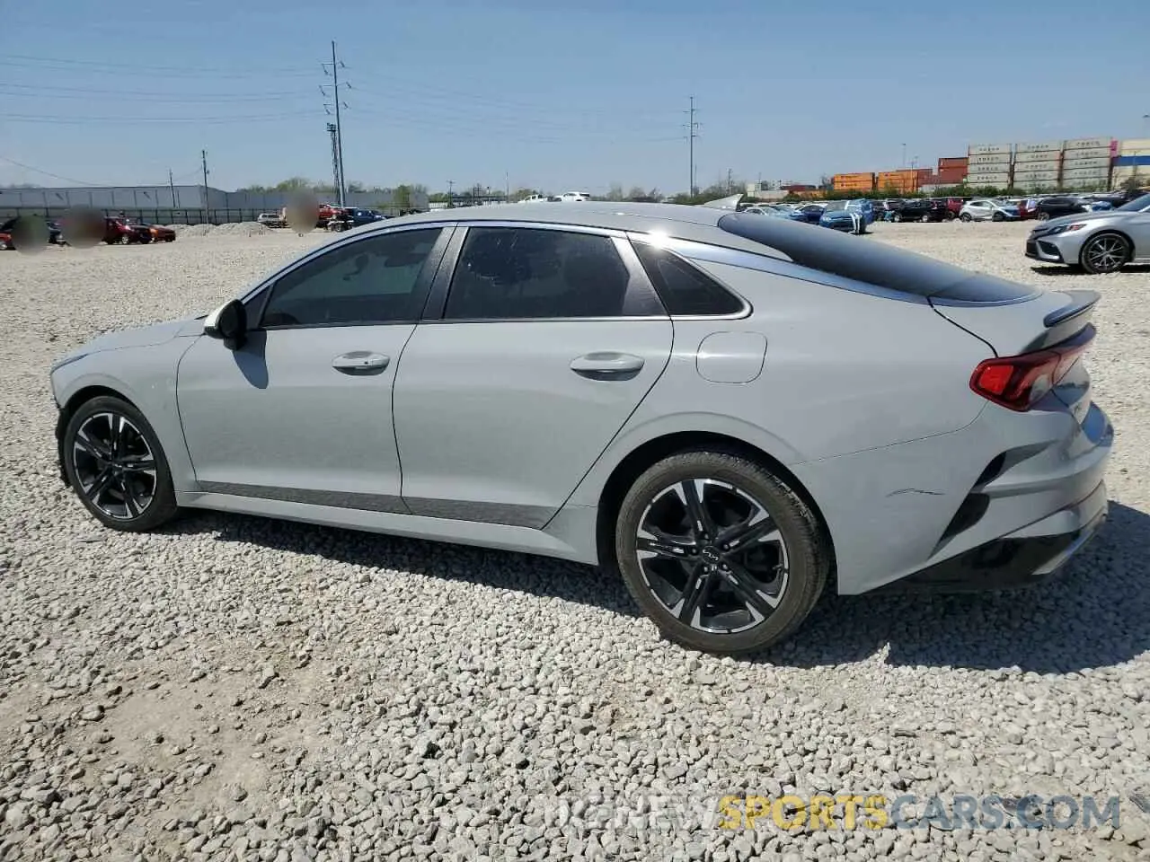 2 fotografías del automóvil dañado 5XXG64J25PG180511 KIA K5 2023