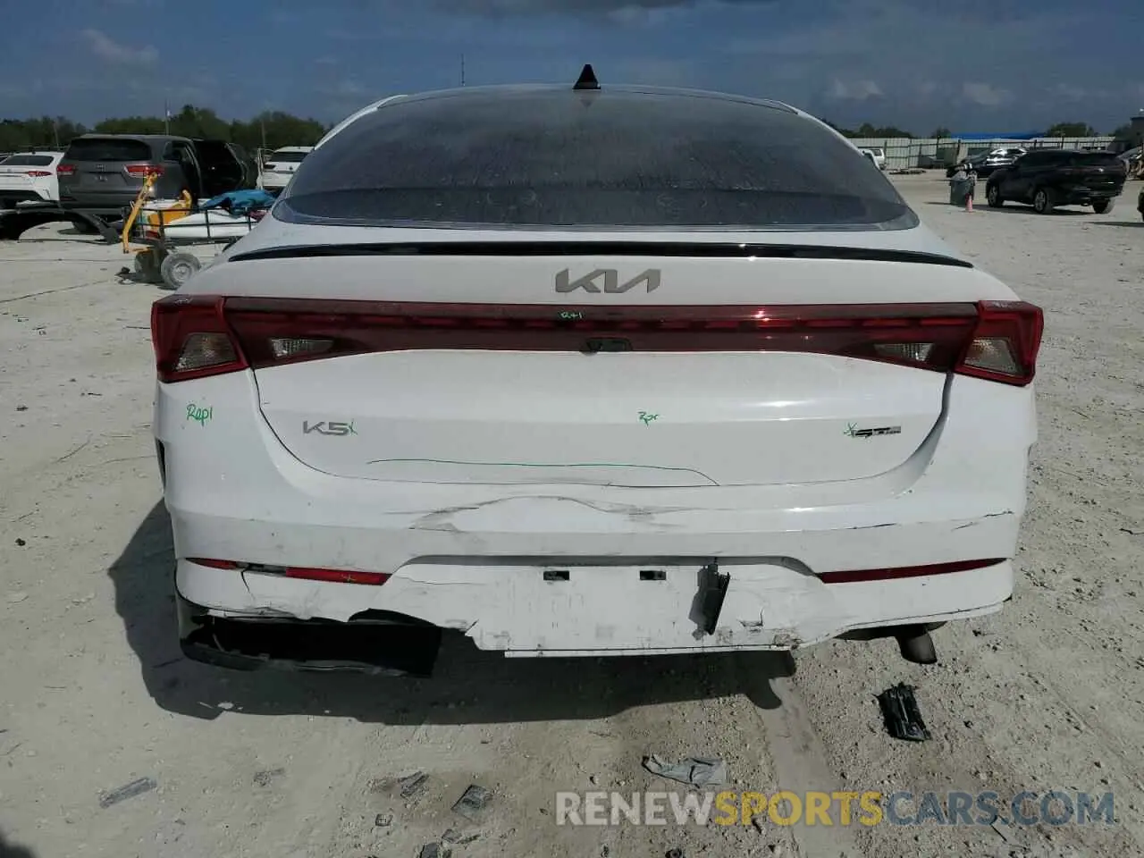 6 fotografías del automóvil dañado 5XXG64J25PG186180 KIA K5 2023
