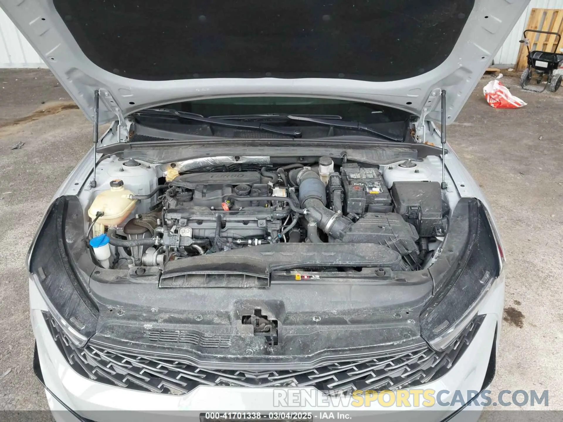 10 fotografías del automóvil dañado 5XXG64J25PG189452 KIA K5 2023