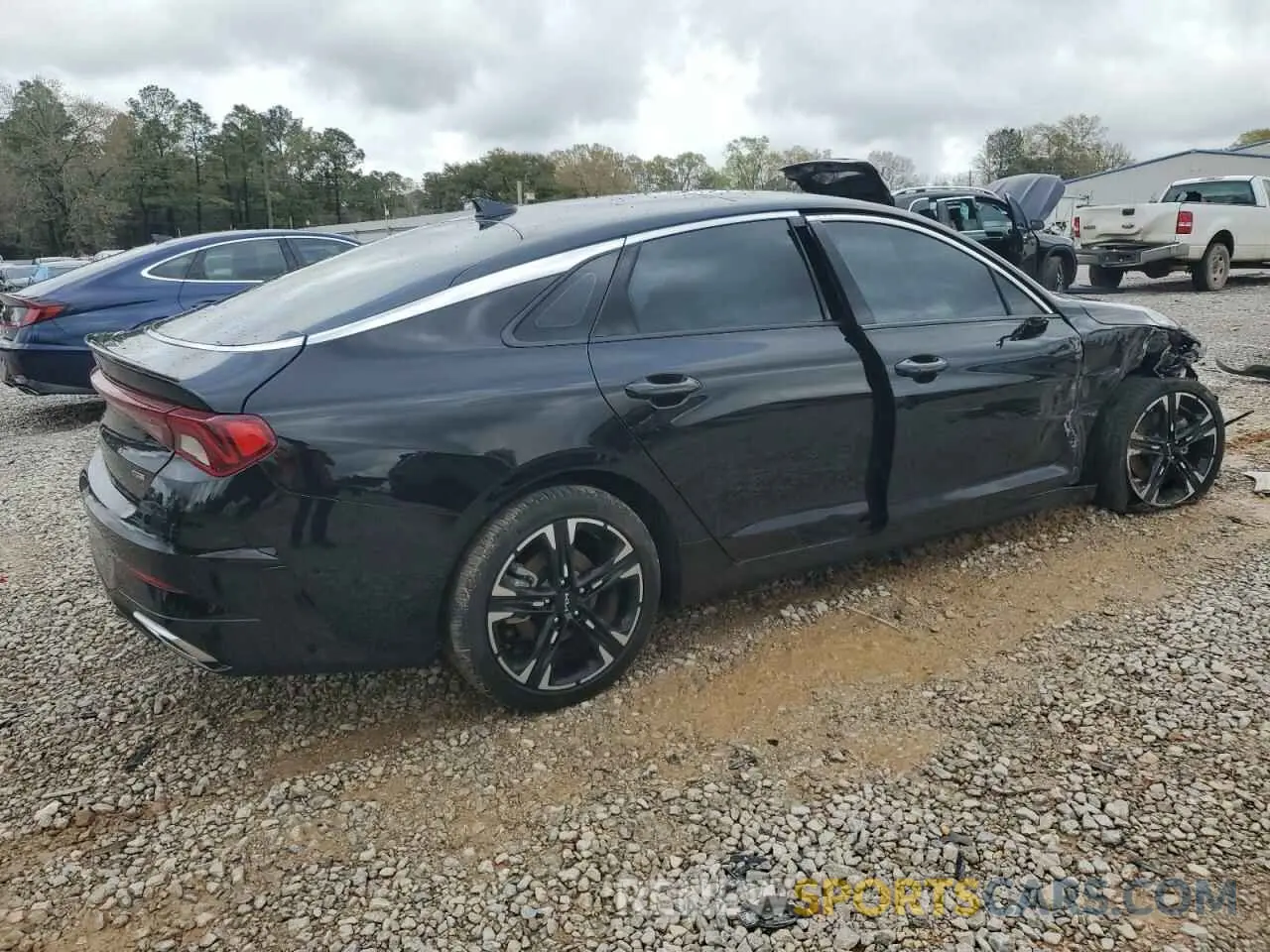 3 fotografías del automóvil dañado 5XXG64J25PG207786 KIA K5 2023