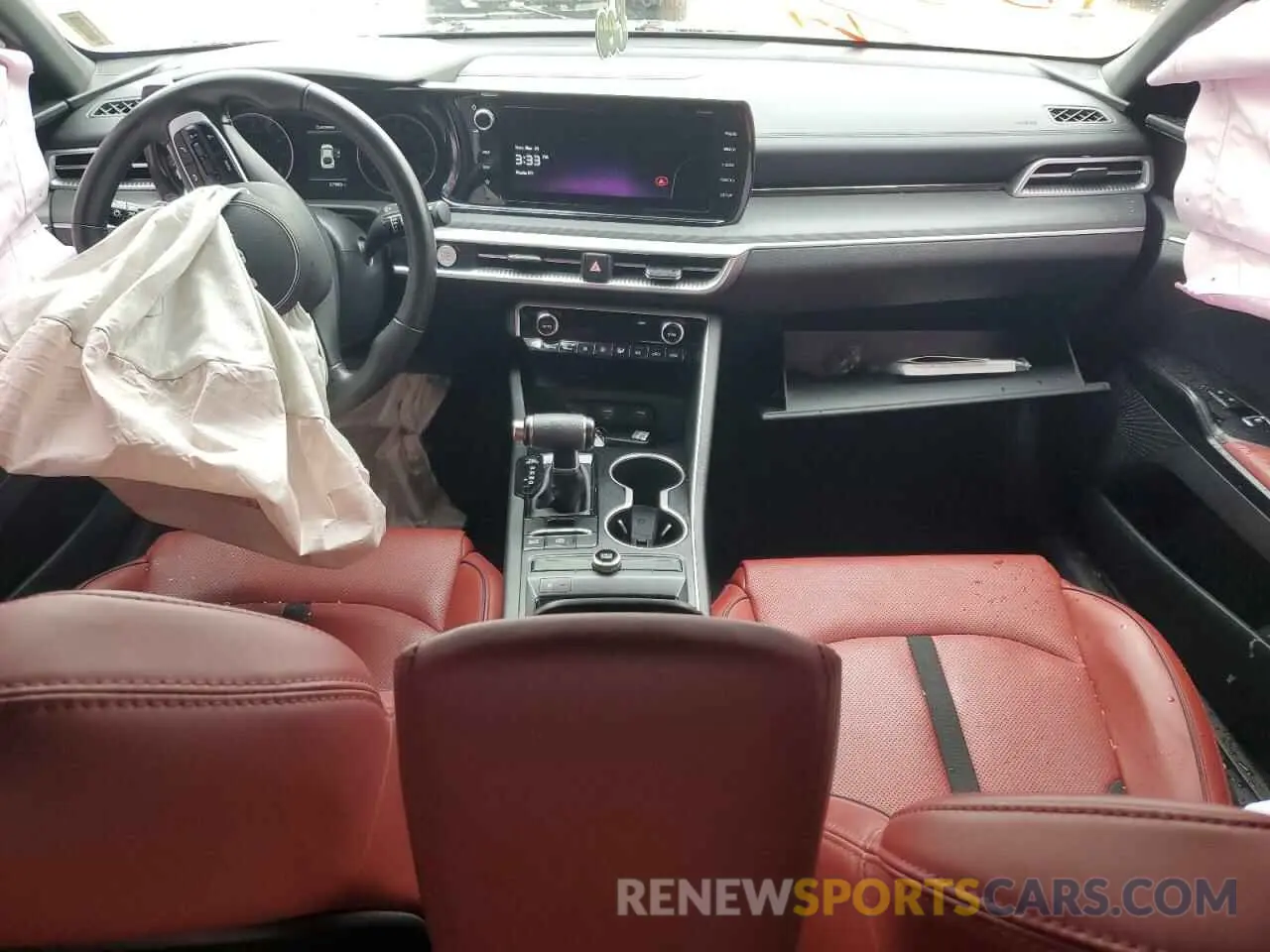 8 fotografías del automóvil dañado 5XXG64J25PG207786 KIA K5 2023
