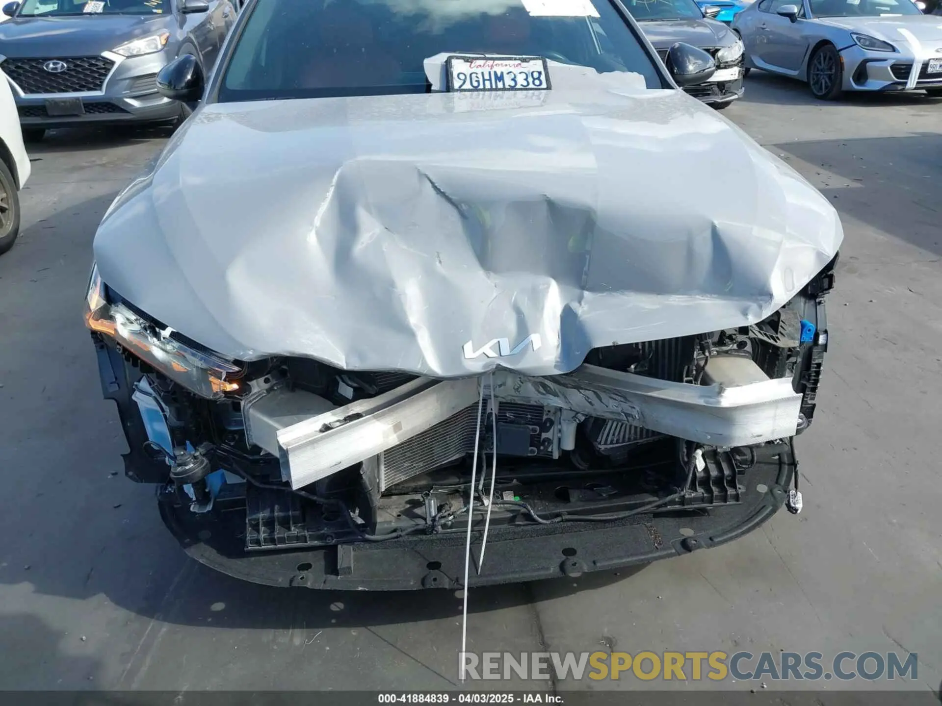13 fotografías del automóvil dañado 5XXG64J26PG228033 KIA K5 2023