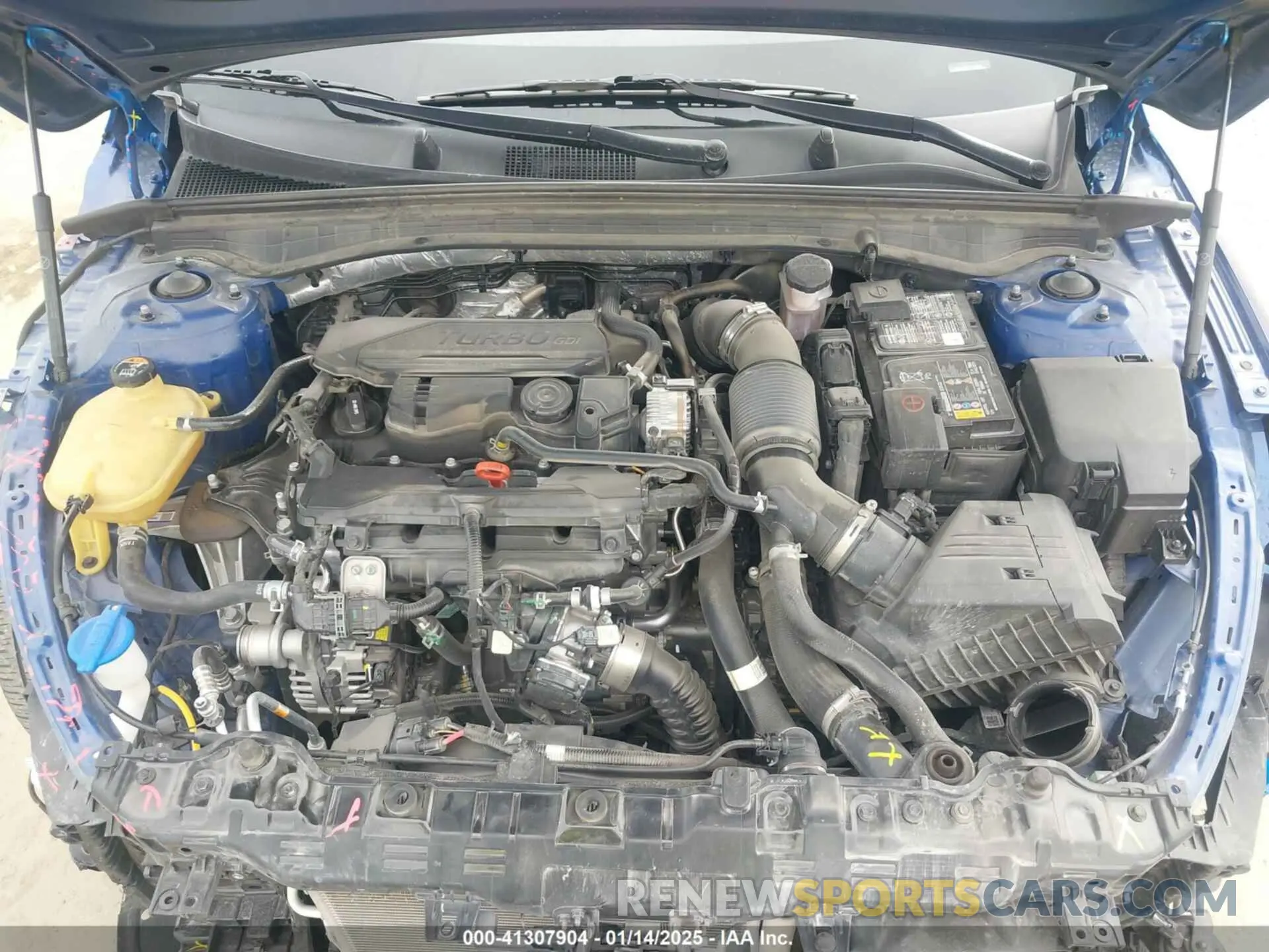 10 fotografías del automóvil dañado 5XXG64J27PG172068 KIA K5 2023