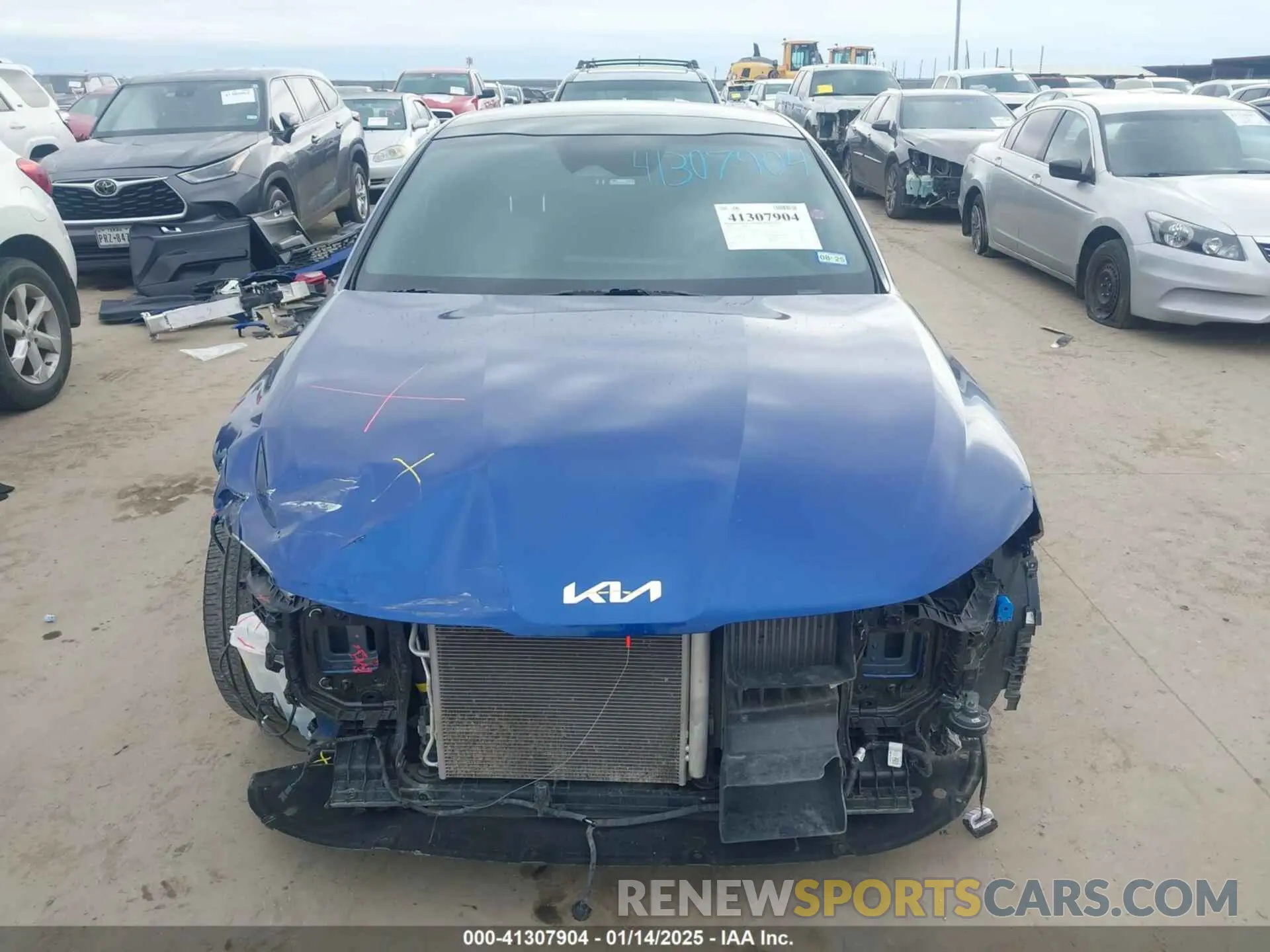 13 fotografías del automóvil dañado 5XXG64J27PG172068 KIA K5 2023
