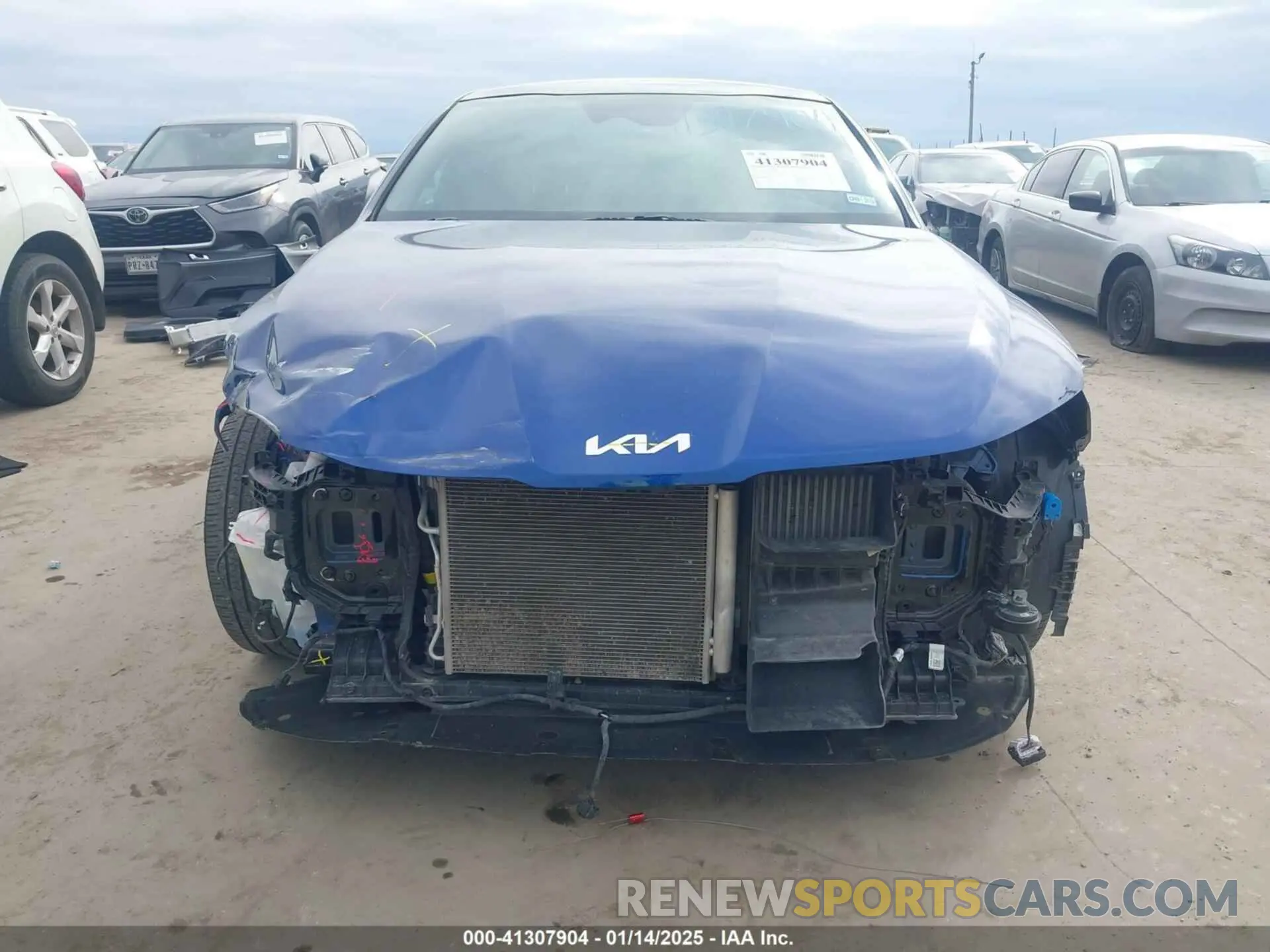 6 fotografías del automóvil dañado 5XXG64J27PG172068 KIA K5 2023