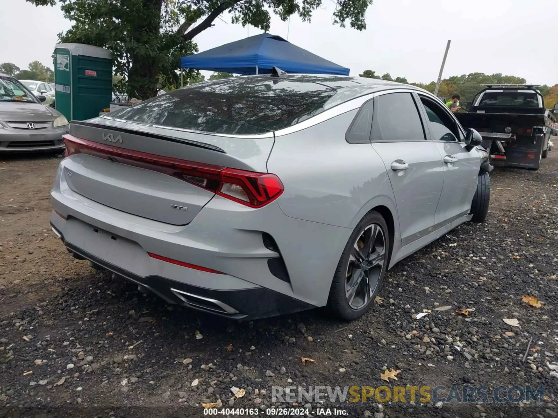 4 fotografías del automóvil dañado 5XXG64J27PG190179 KIA K5 2023
