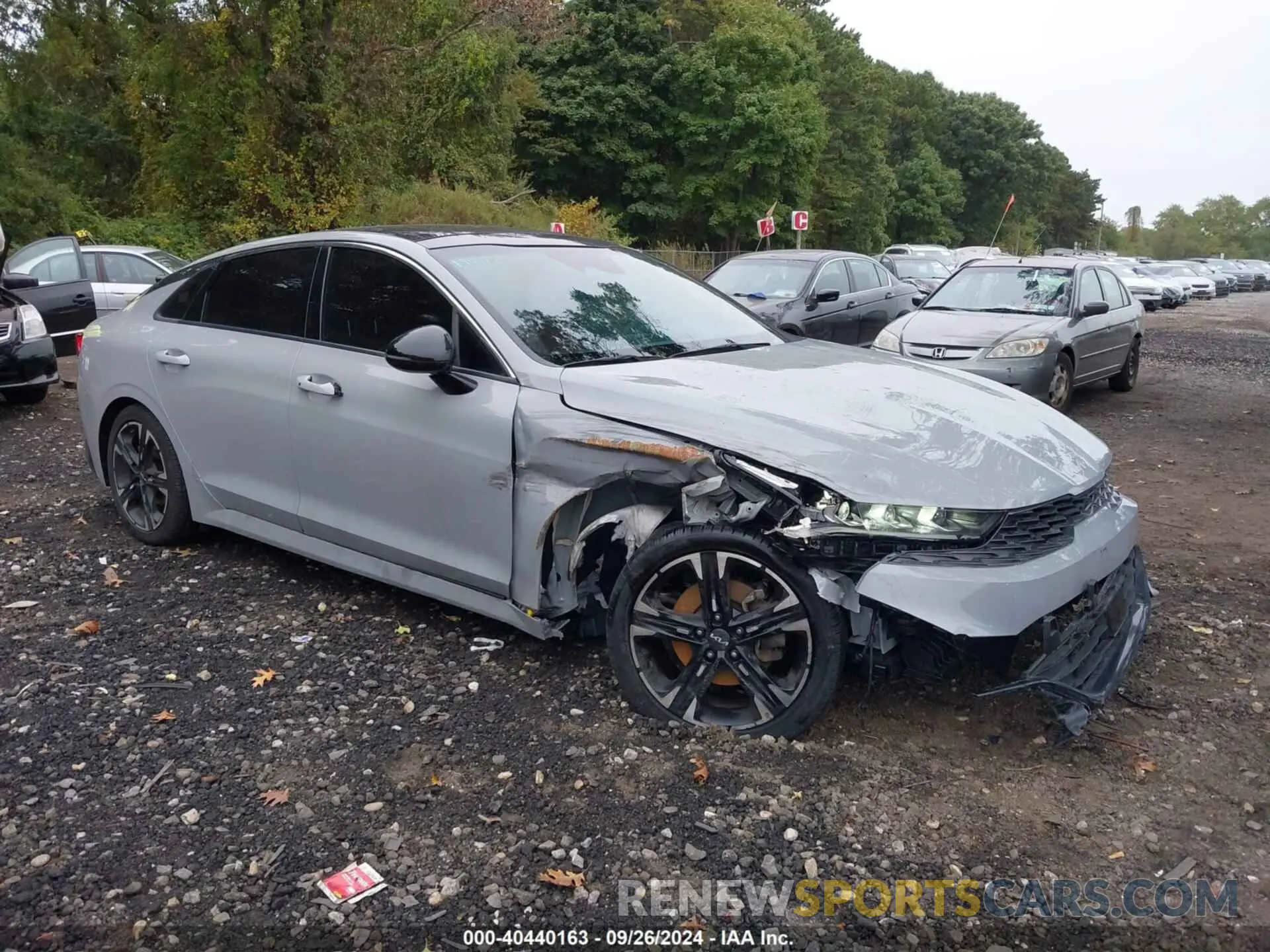 6 fotografías del automóvil dañado 5XXG64J27PG190179 KIA K5 2023