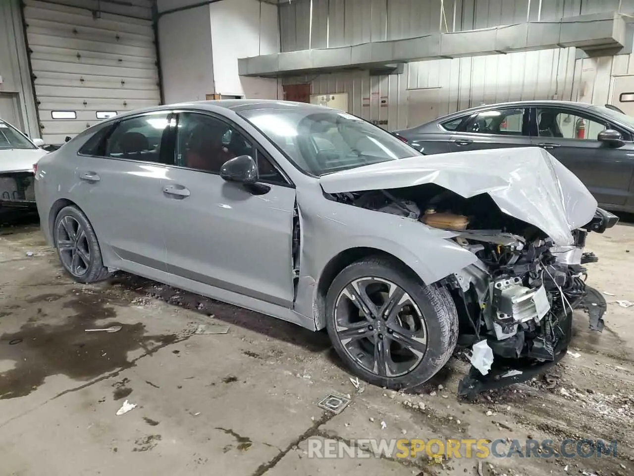 4 fotografías del automóvil dañado 5XXG64J27PG203075 KIA K5 2023
