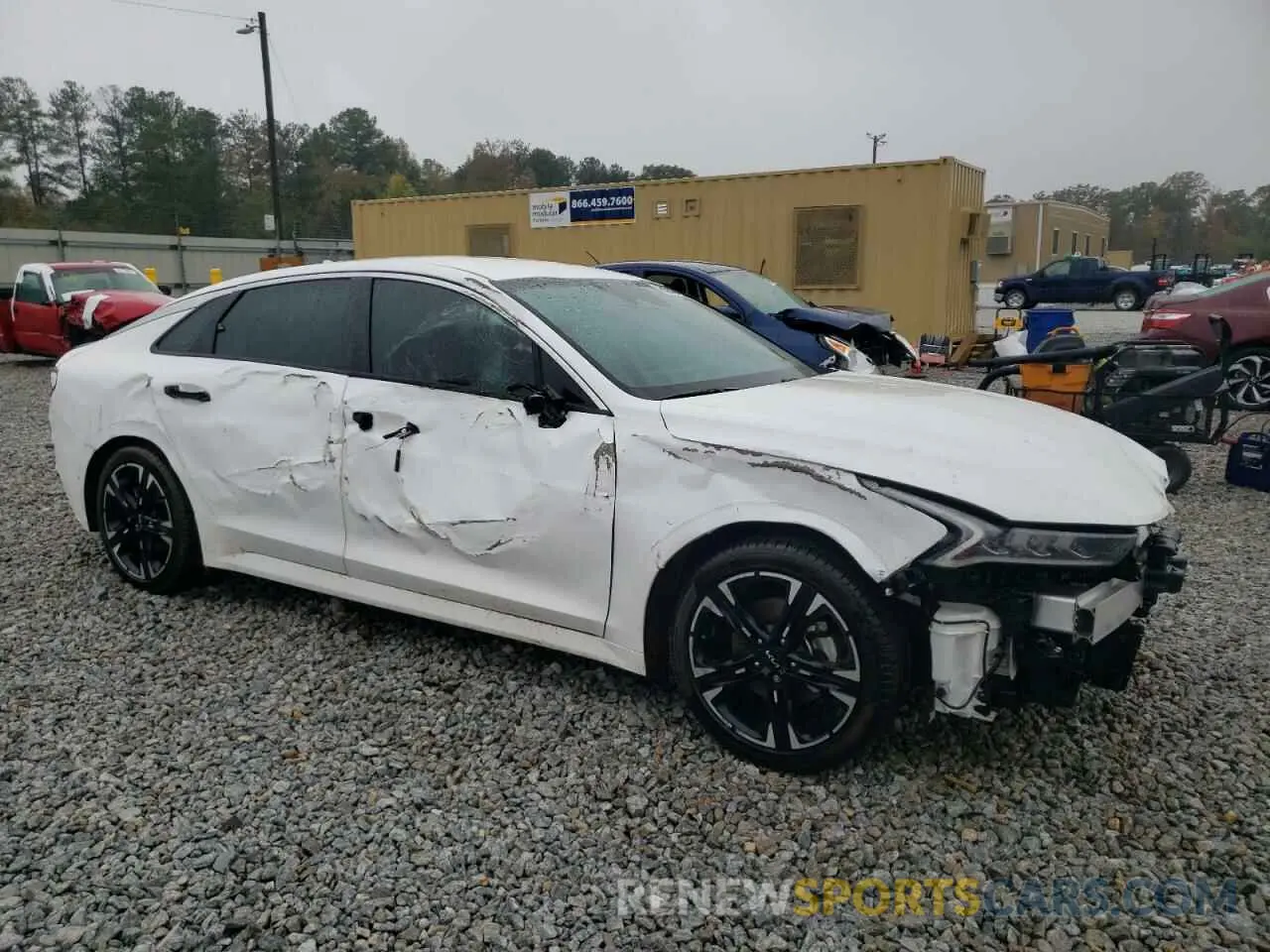 4 fotografías del automóvil dañado 5XXG64J27PG213525 KIA K5 2023