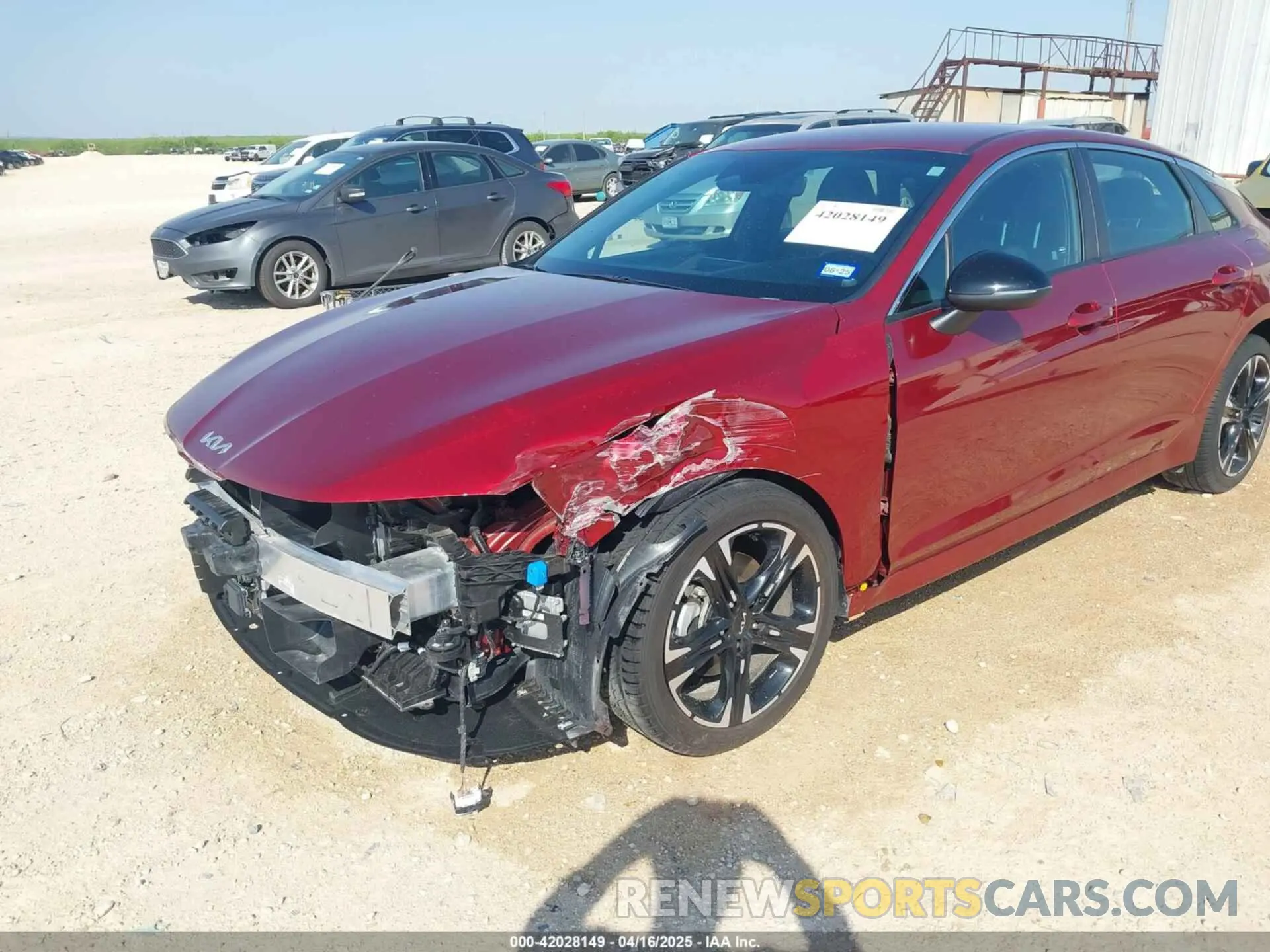 6 fotografías del automóvil dañado 5XXG64J27PG227330 KIA K5 2023