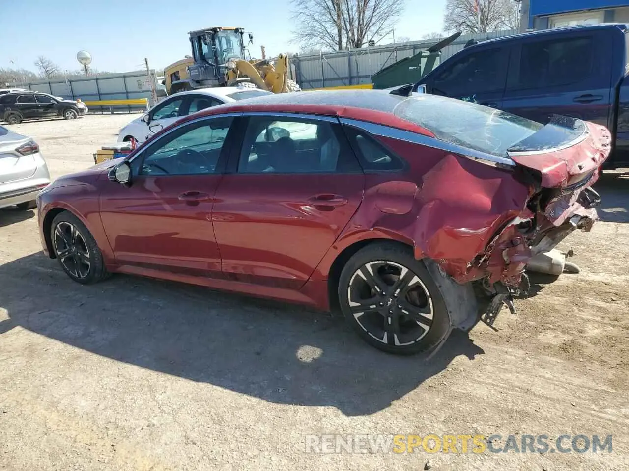 2 fotografías del automóvil dañado 5XXG64J28PG169793 KIA K5 2023