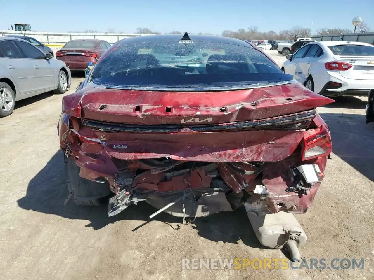 6 fotografías del automóvil dañado 5XXG64J28PG169793 KIA K5 2023