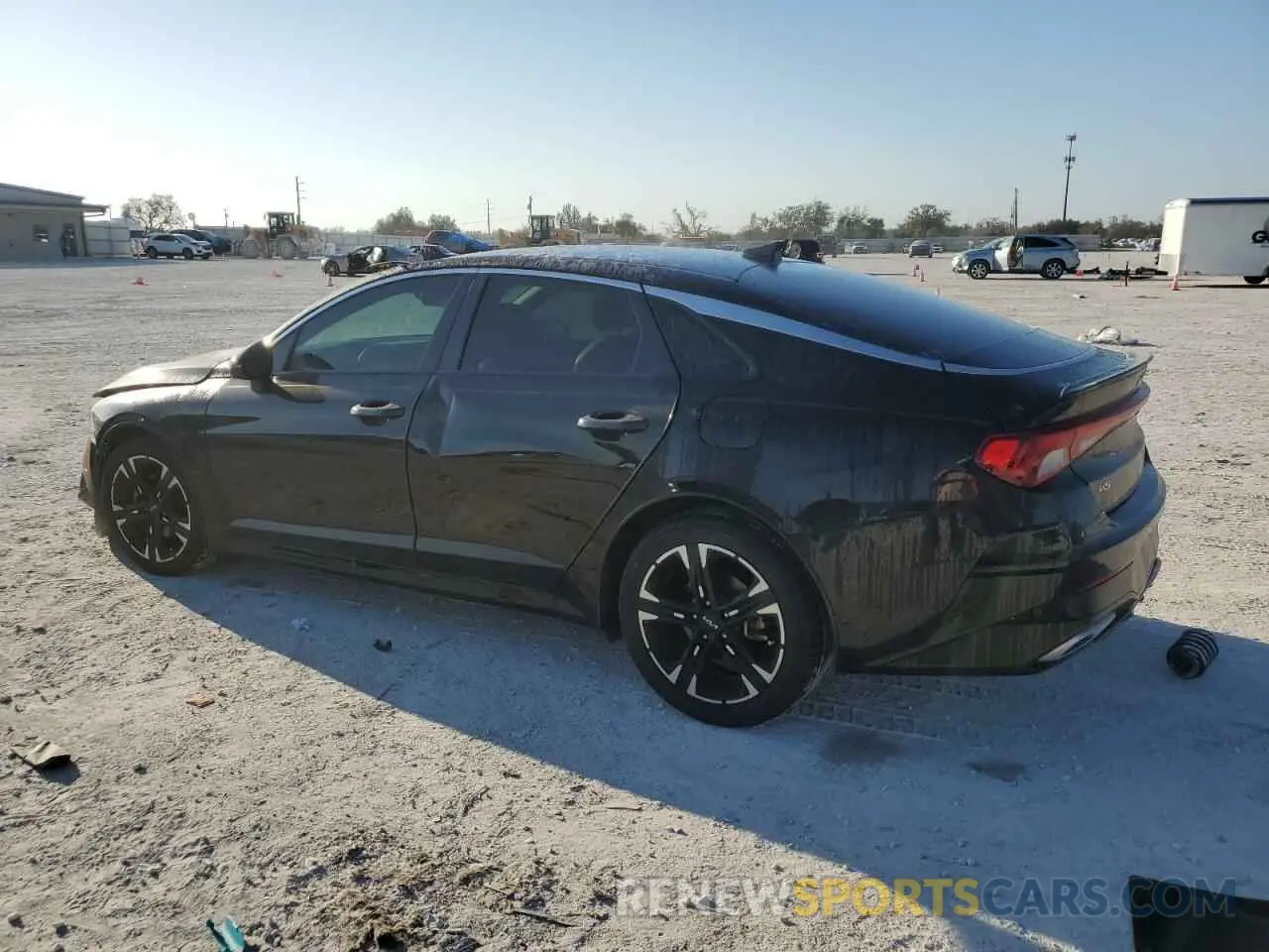 2 fotografías del automóvil dañado 5XXG64J28PG183533 KIA K5 2023
