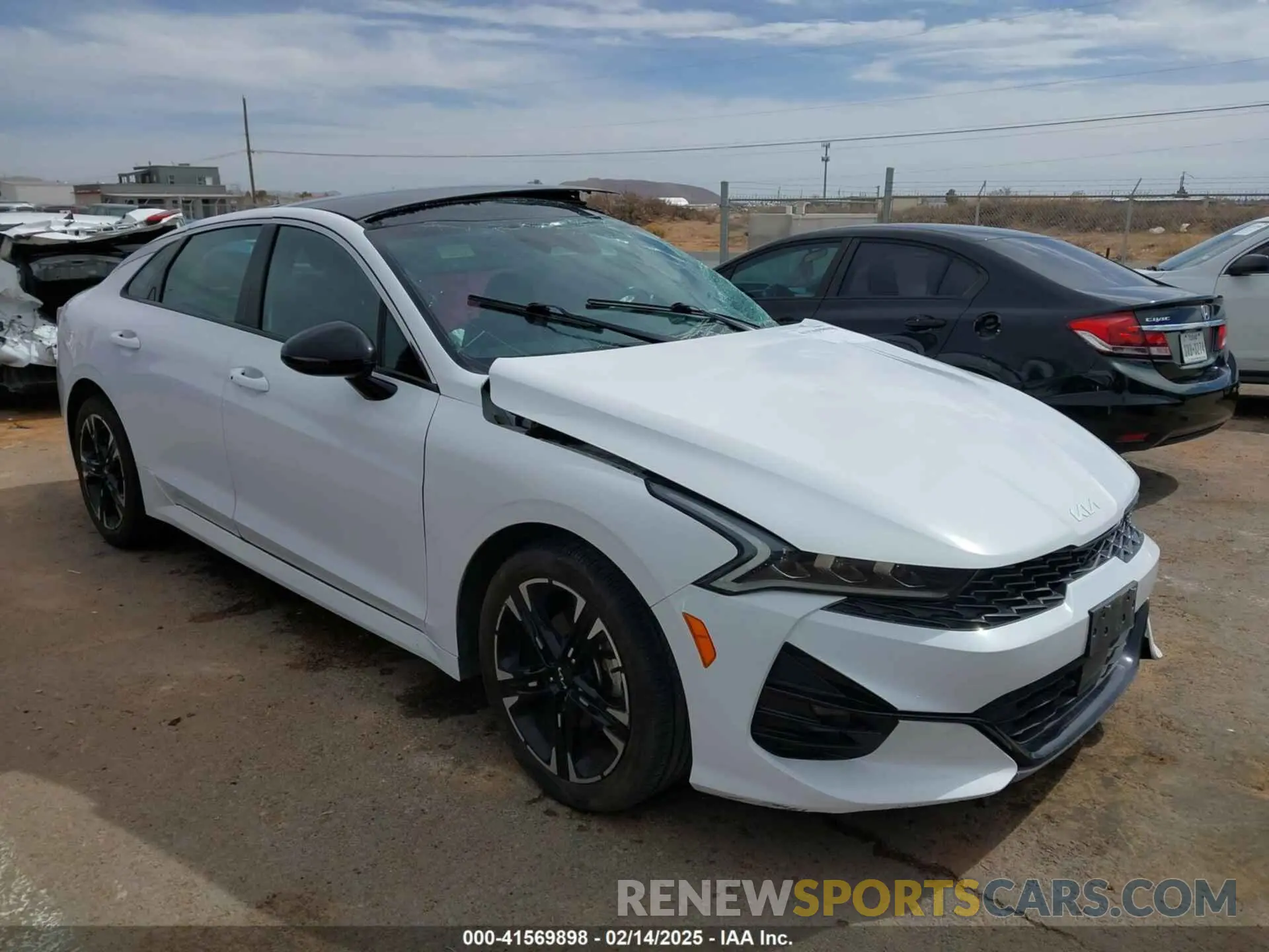 1 fotografías del automóvil dañado 5XXG64J28PG196279 KIA K5 2023
