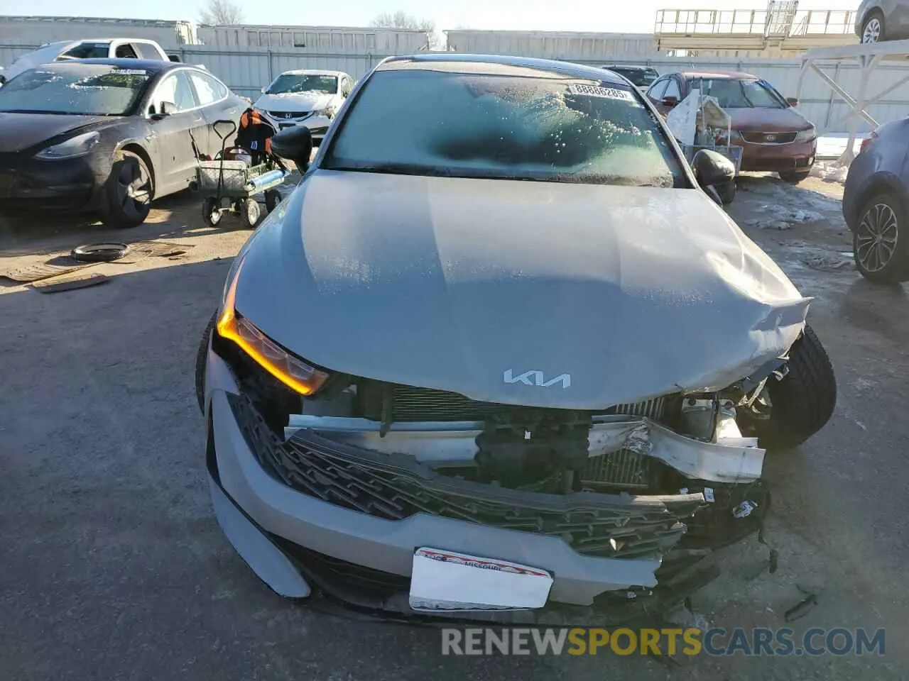 5 fotografías del automóvil dañado 5XXG64J28PG226431 KIA K5 2023