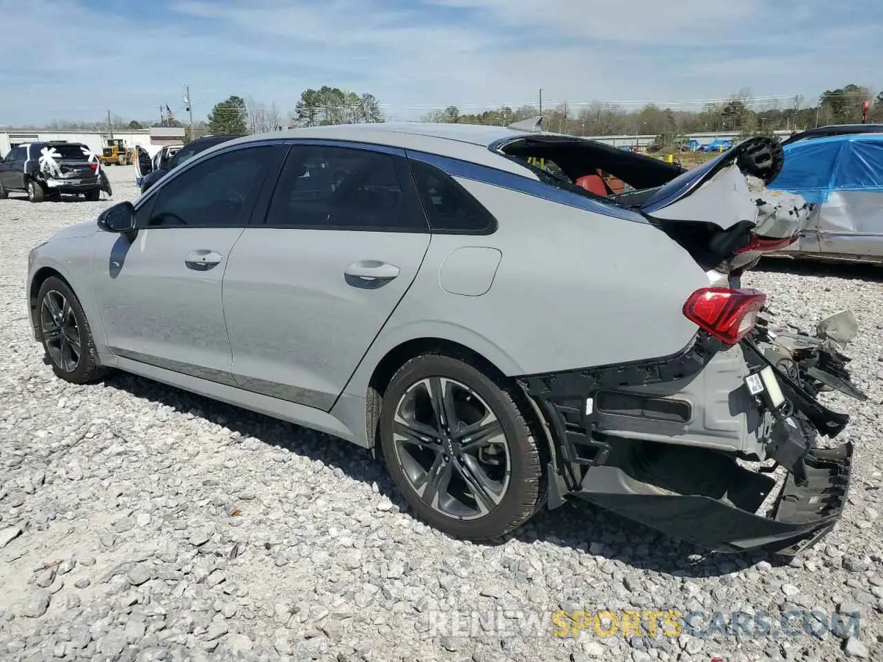 2 fotografías del automóvil dañado 5XXG64J29PG169138 KIA K5 2023