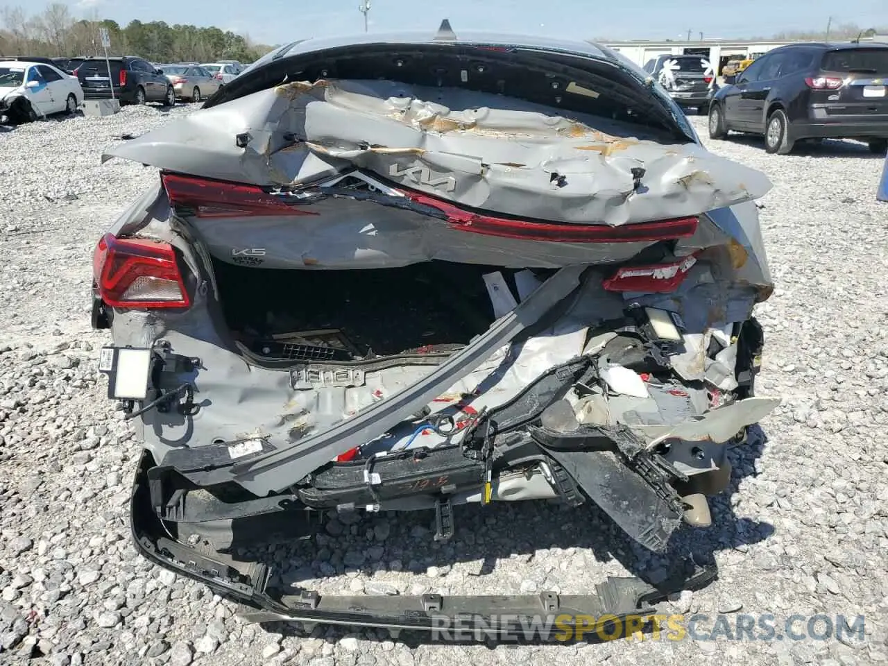 6 fotografías del automóvil dañado 5XXG64J29PG169138 KIA K5 2023