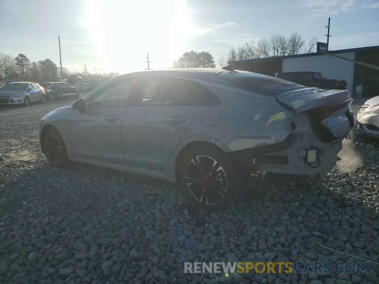 2 fotografías del automóvil dañado 5XXG64J29PG202235 KIA K5 2023