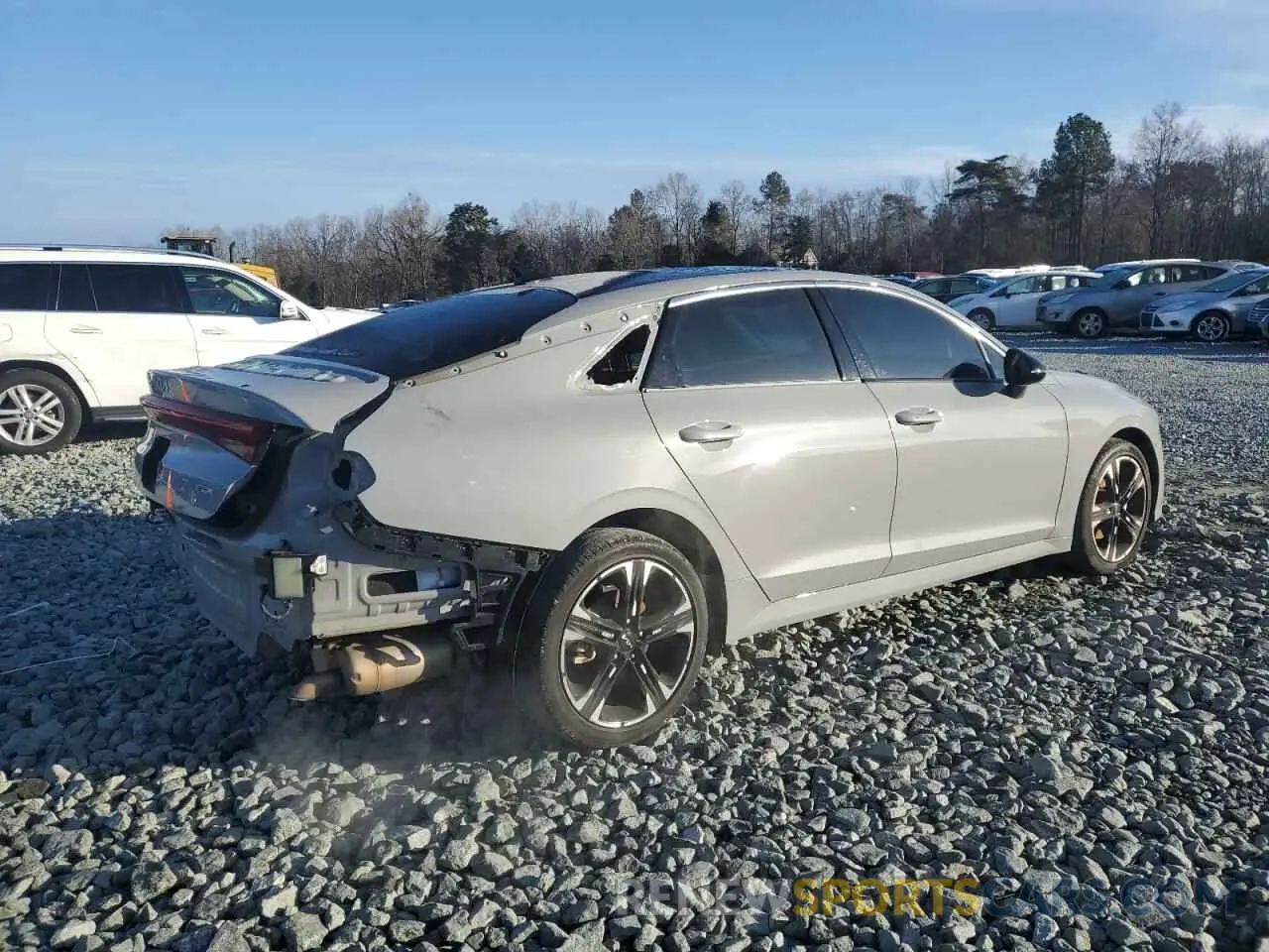 3 fotografías del automóvil dañado 5XXG64J29PG202235 KIA K5 2023