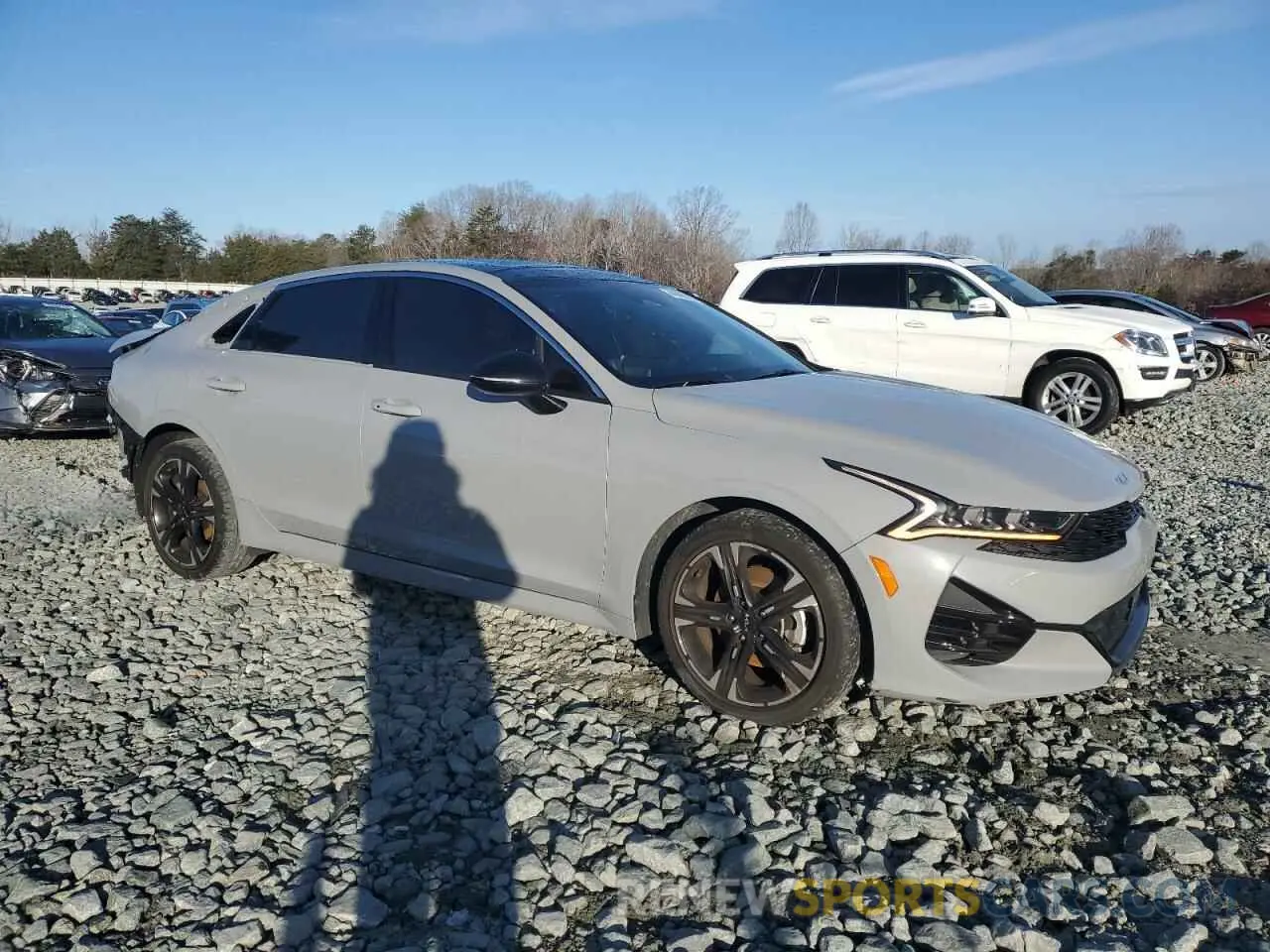 4 fotografías del automóvil dañado 5XXG64J29PG202235 KIA K5 2023