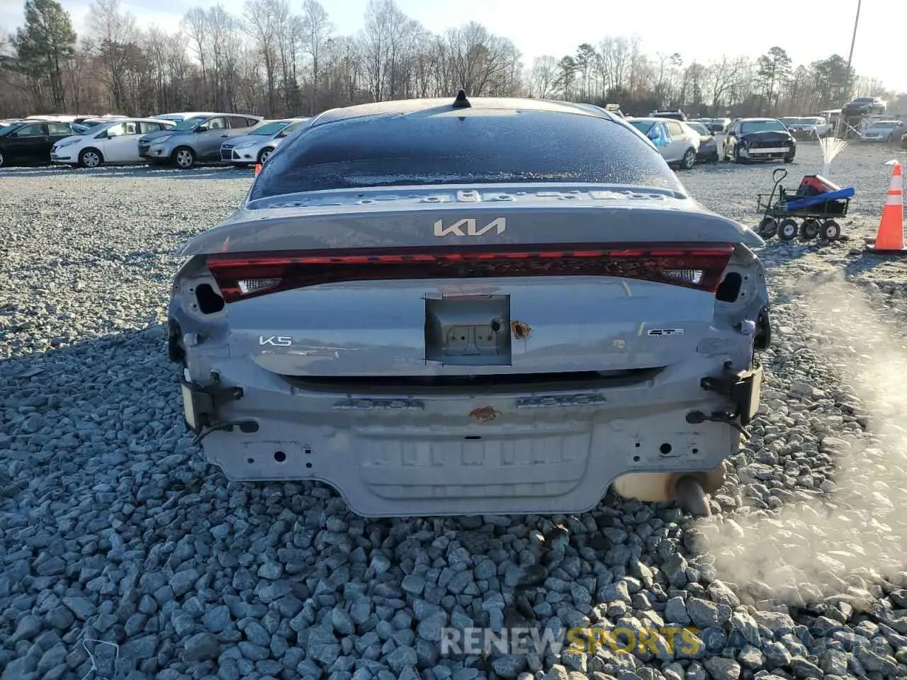 6 fotografías del automóvil dañado 5XXG64J29PG202235 KIA K5 2023