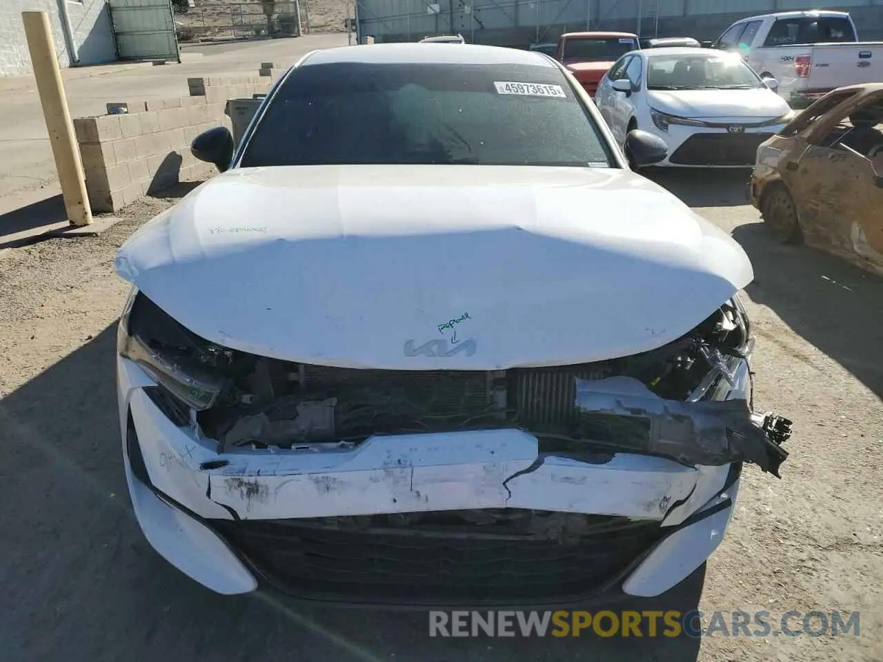 5 fotografías del automóvil dañado 5XXG64J29PG204311 KIA K5 2023