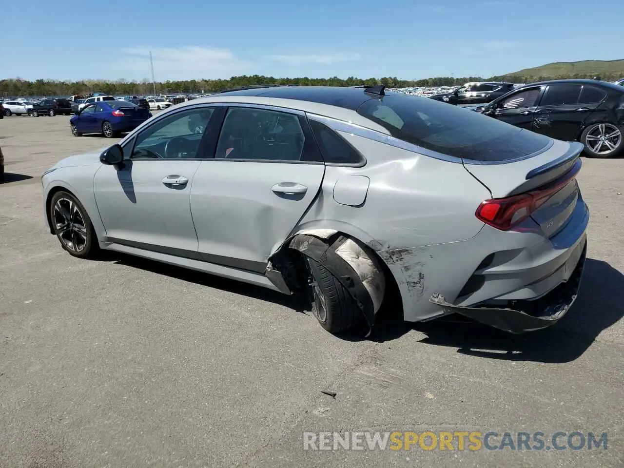 2 fotografías del automóvil dañado 5XXG64J29PG211730 KIA K5 2023