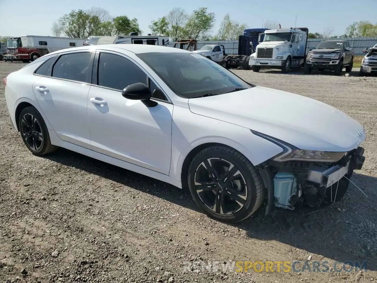 4 fotografías del automóvil dañado 5XXG64J2XPG172727 KIA K5 2023