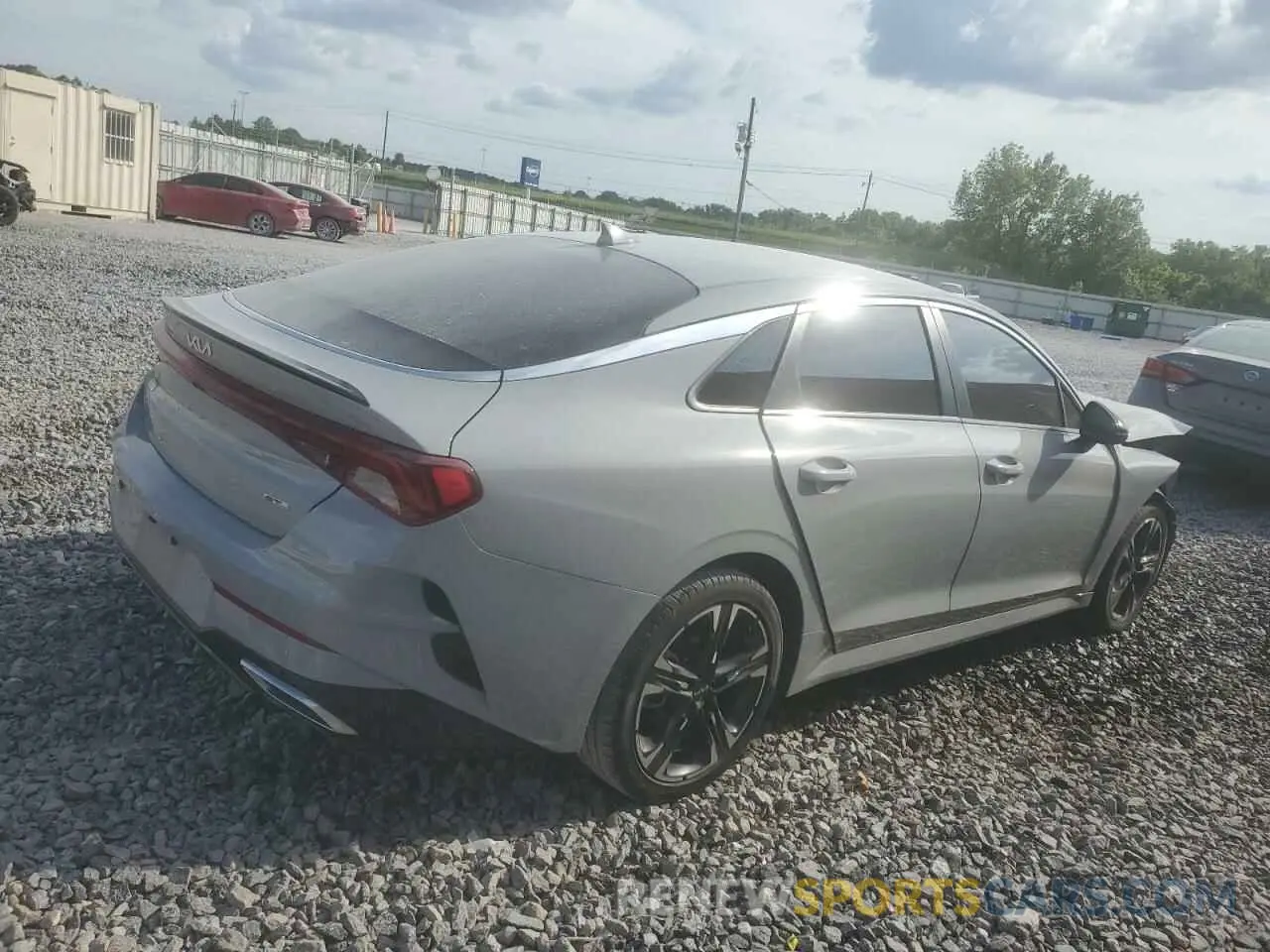 3 fotografías del automóvil dañado 5XXG64J2XPG174560 KIA K5 2023