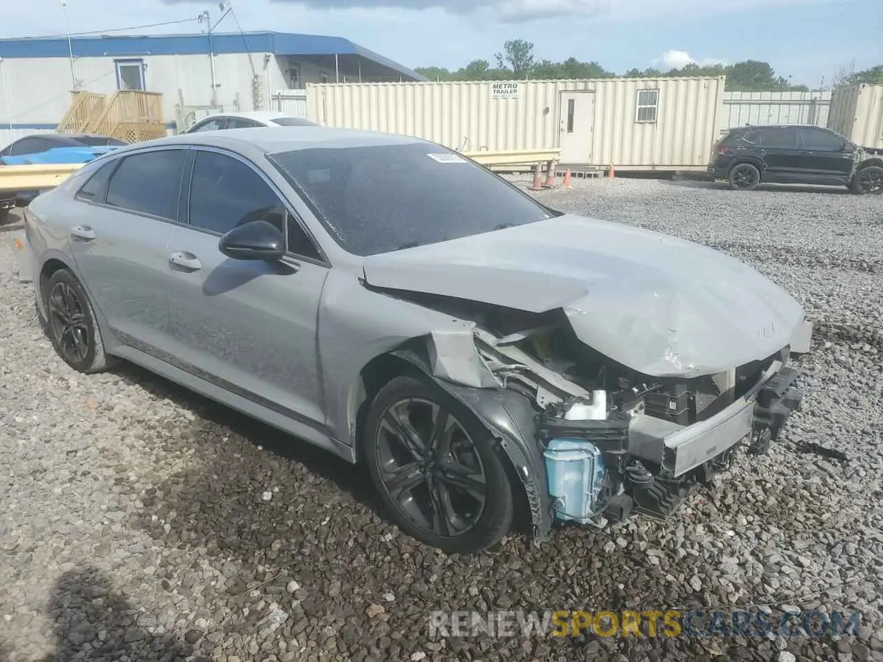 4 fotografías del automóvil dañado 5XXG64J2XPG174560 KIA K5 2023