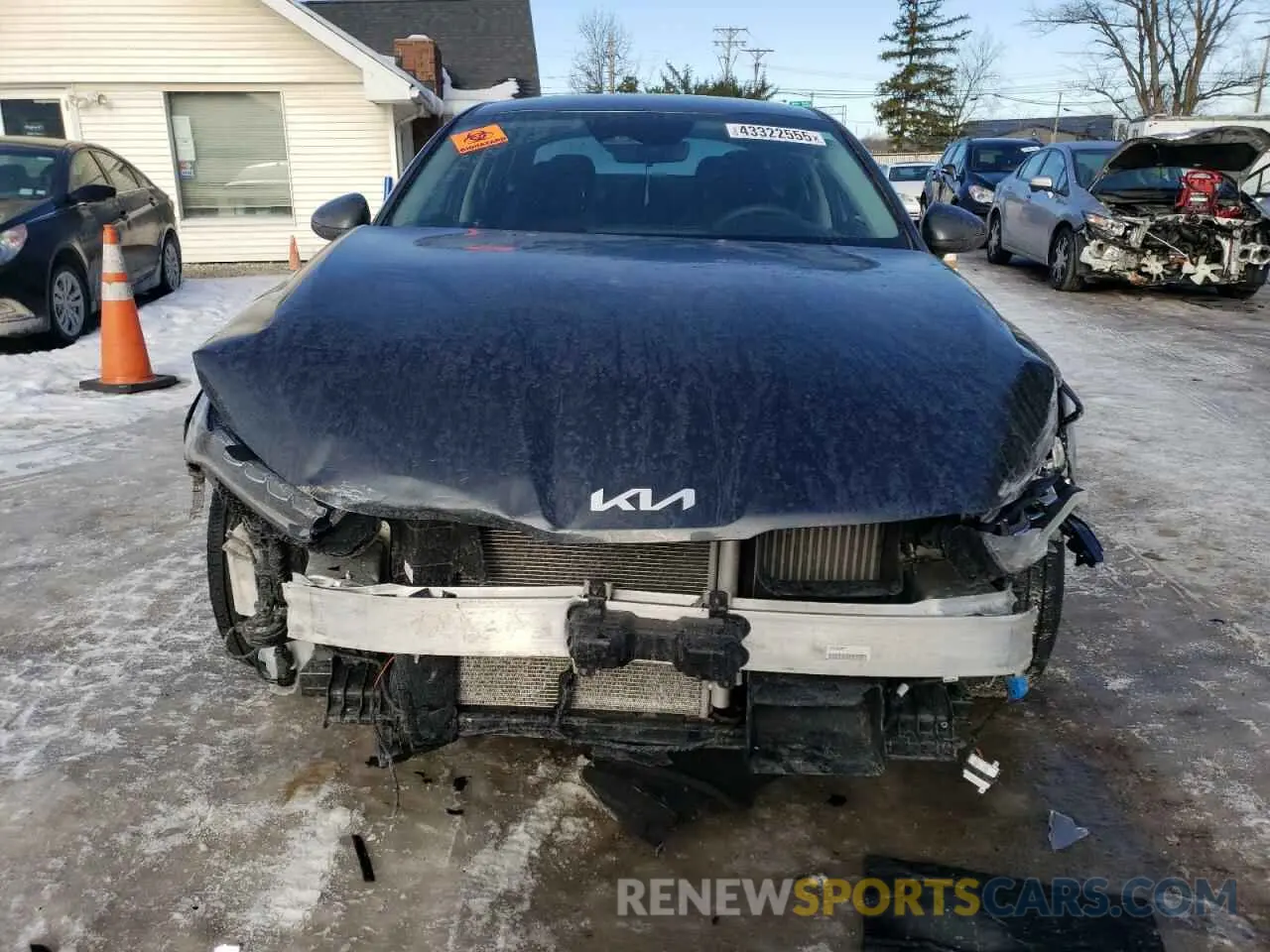 5 fotografías del automóvil dañado 5XXG14J21RG247428 KIA K5 2024