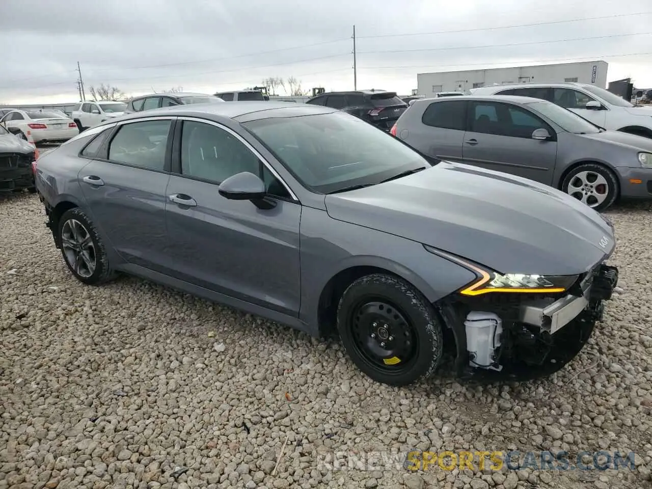 4 fotografías del automóvil dañado 5XXG34J23RG245173 KIA K5 2024