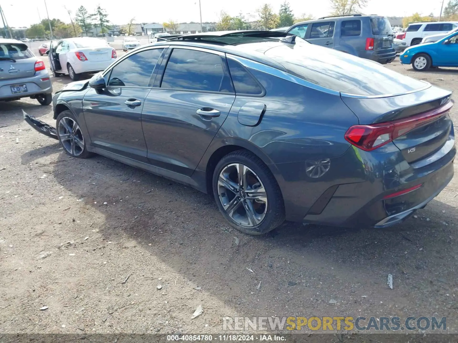 3 fotografías del automóvil dañado 5XXG34J25RG238810 KIA K5 2024