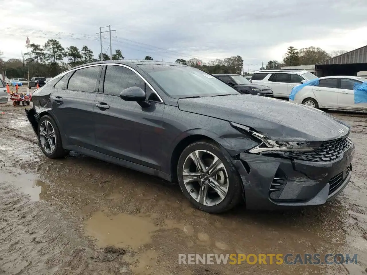 4 fotografías del automóvil dañado 5XXG34J26RG229873 KIA K5 2024