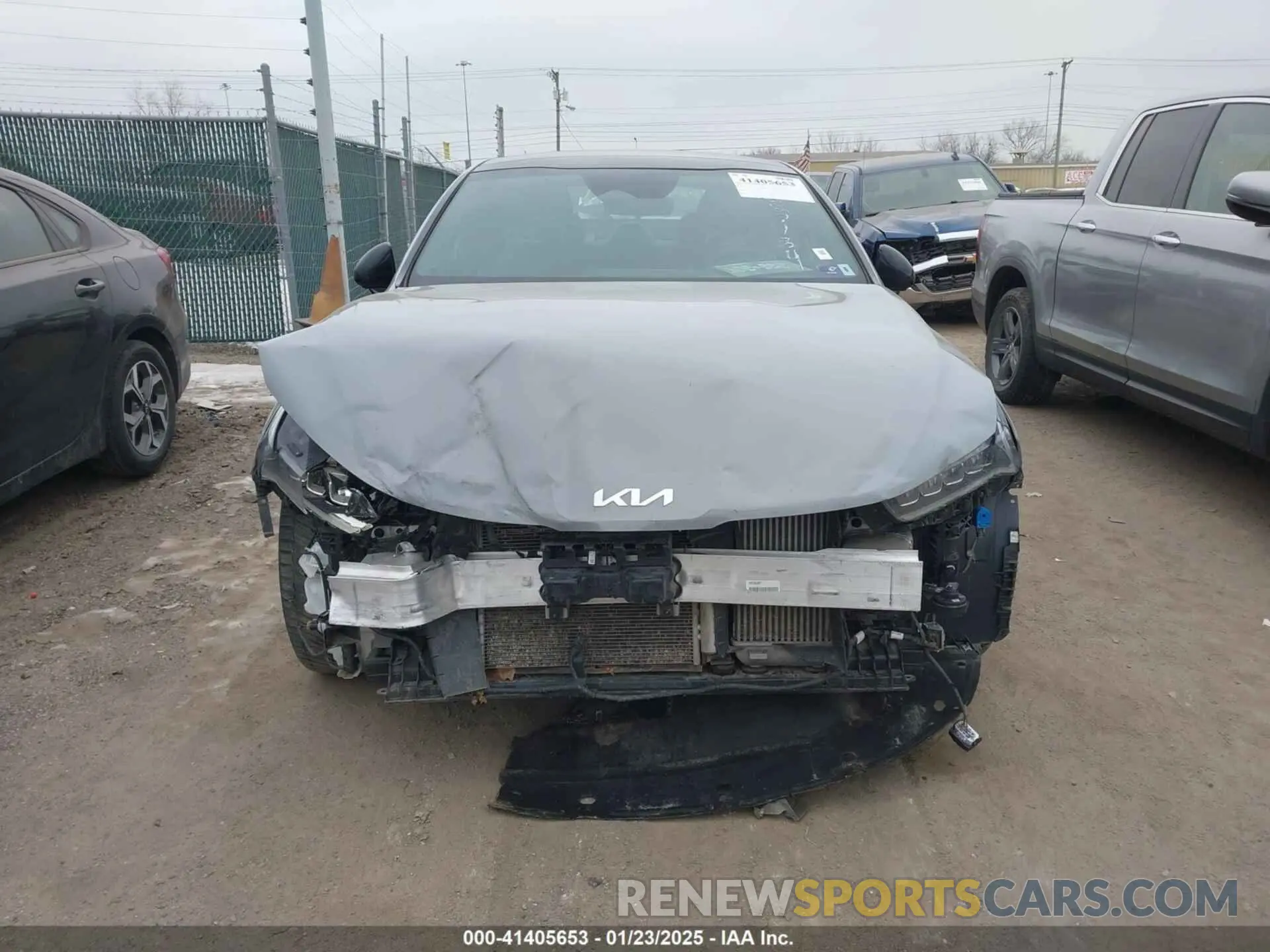 12 fotografías del automóvil dañado 5XXG44J86RG227784 KIA K5 2024