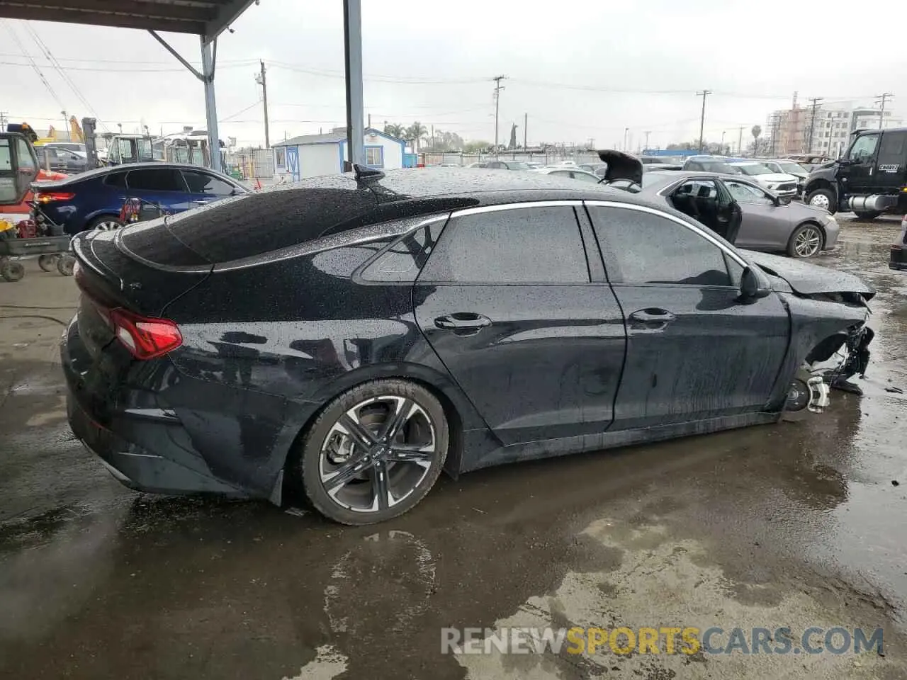 3 fotografías del automóvil dañado 5XXG64J20RG236230 KIA K5 2024
