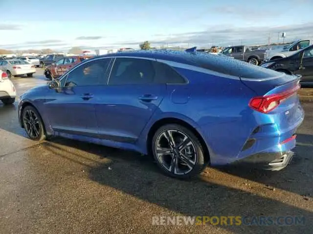 2 fotografías del automóvil dañado 5XXG64J22RG233815 KIA K5 2024