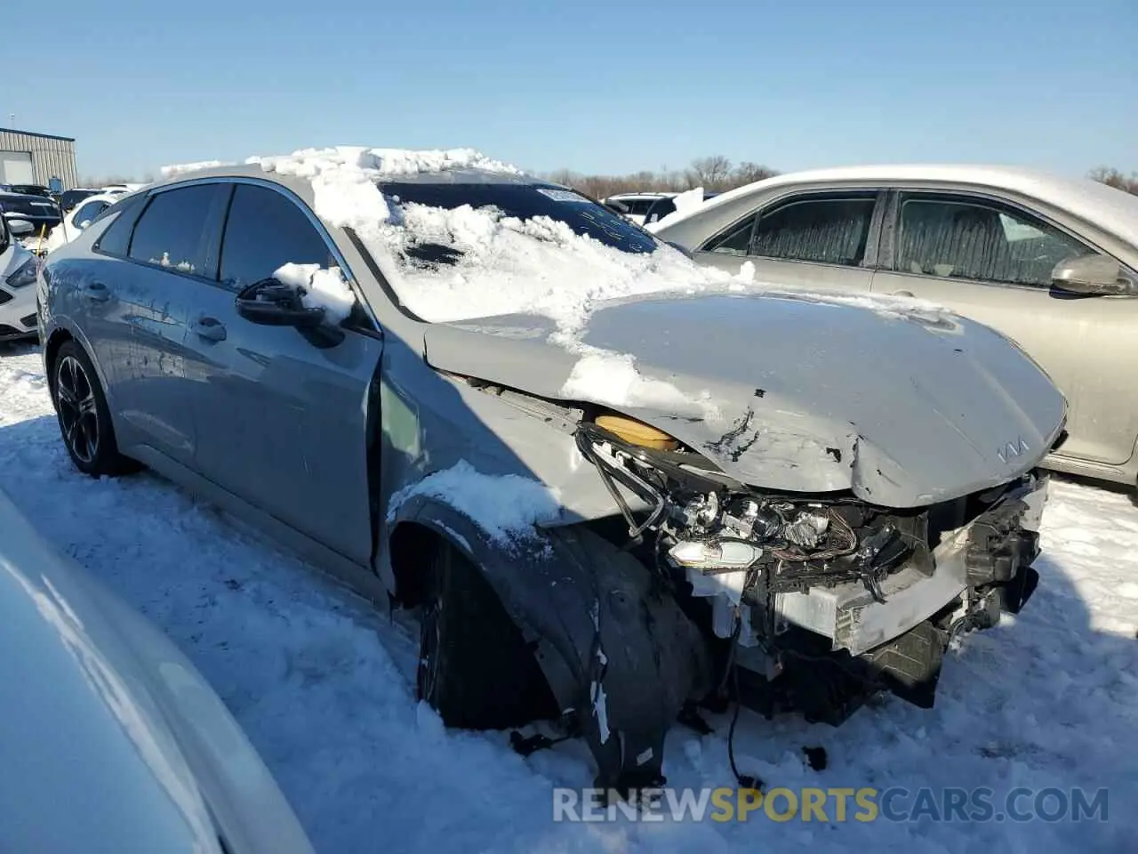 4 fotografías del automóvil dañado 5XXG64J22RG258648 KIA K5 2024