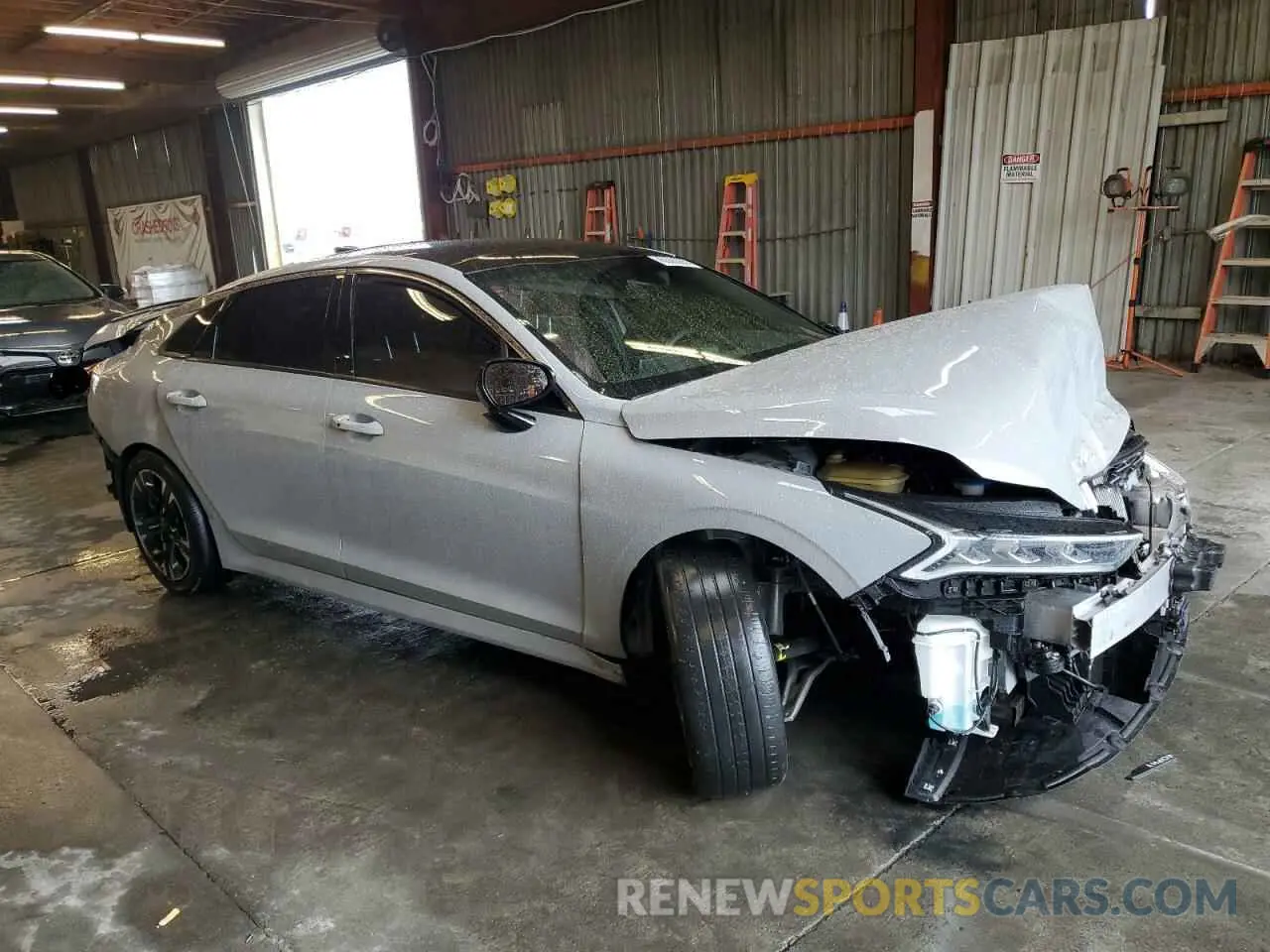 4 fotografías del automóvil dañado 5XXG64J24RG250826 KIA K5 2024