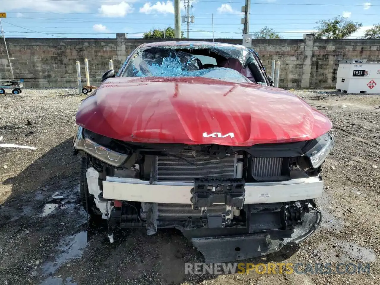 5 fotografías del automóvil dañado 5XXG64J25RG247160 KIA K5 2024