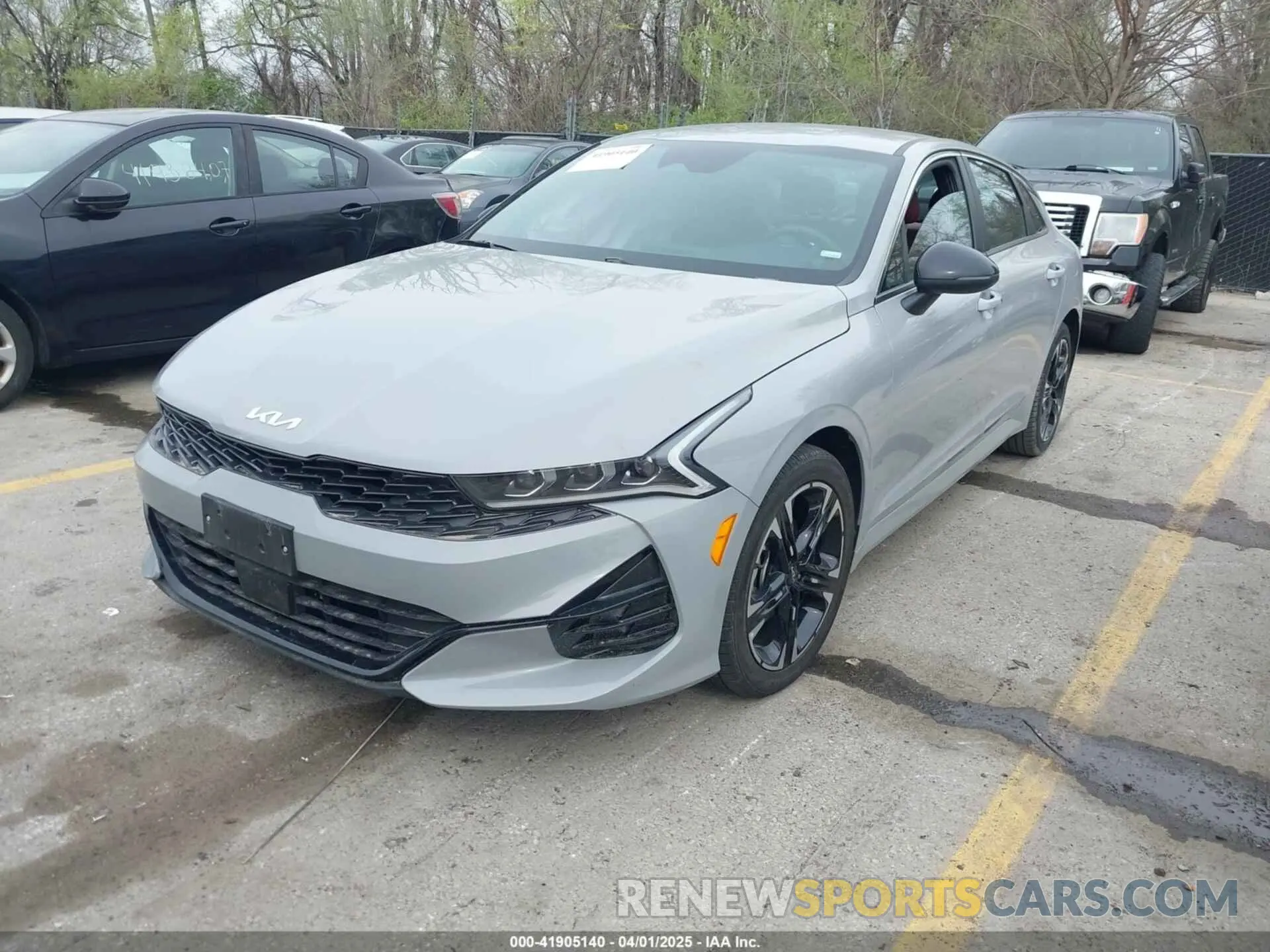 2 fotografías del automóvil dañado 5XXG64J25RG249720 KIA K5 2024