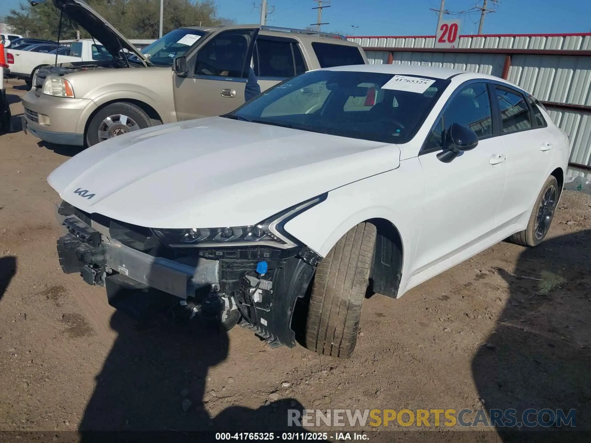 2 fotografías del automóvil dañado 5XXG64J28RG231695 KIA K5 2024