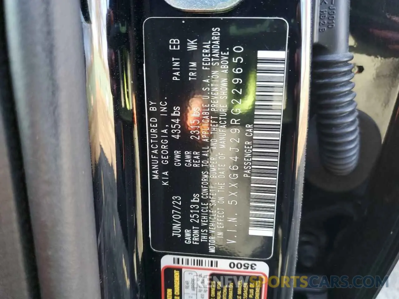 13 fotografías del automóvil dañado 5XXG64J29RG229650 KIA K5 2024