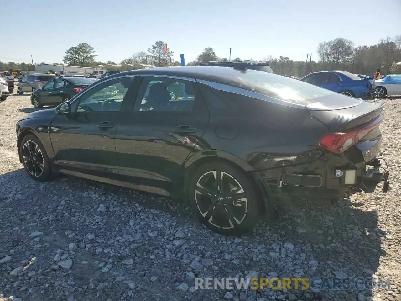 2 fotografías del automóvil dañado 5XXG64J2XRG237479 KIA K5 2024