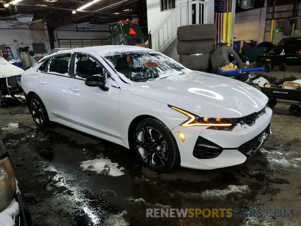 4 fotografías del automóvil dañado 5XXG64J2XRG249793 KIA K5 2024