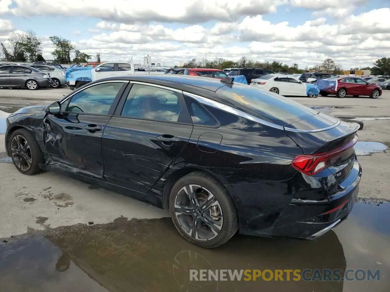 2 fotografías del automóvil dañado 5XXG64J2XRG253794 KIA K5 2024